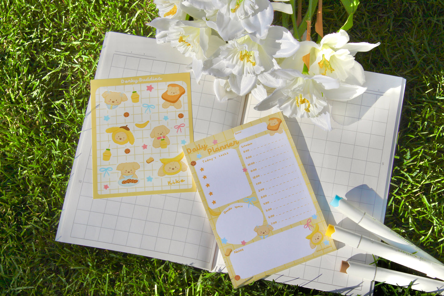 Daily Planner Notepad - Kiko