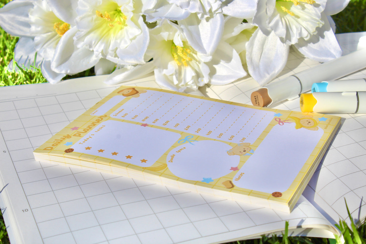 Daily Planner Notepad - Kiko