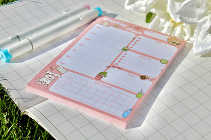 Weekly planner notepad - Healing Era